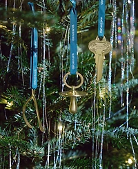 Waterford Christmas Pacifier Golden Ornament