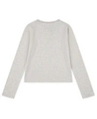 abercrombie kids Girls Essential Long Sleeve Henley T-Shirt