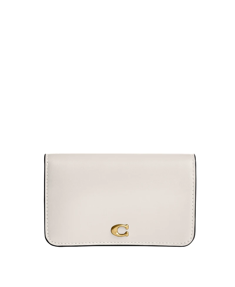 Coach Essential Slim Leather Card Case