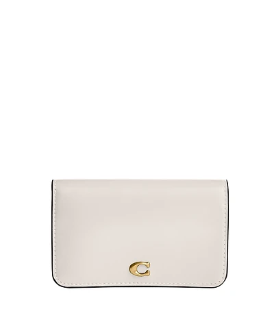 Coach Essential Slim Leather Card Case