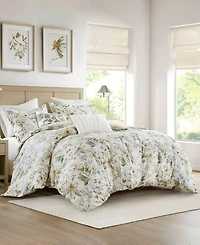 Harbor House Herbal Print 5-Pc. Duvet Cover Set, Full/Queen