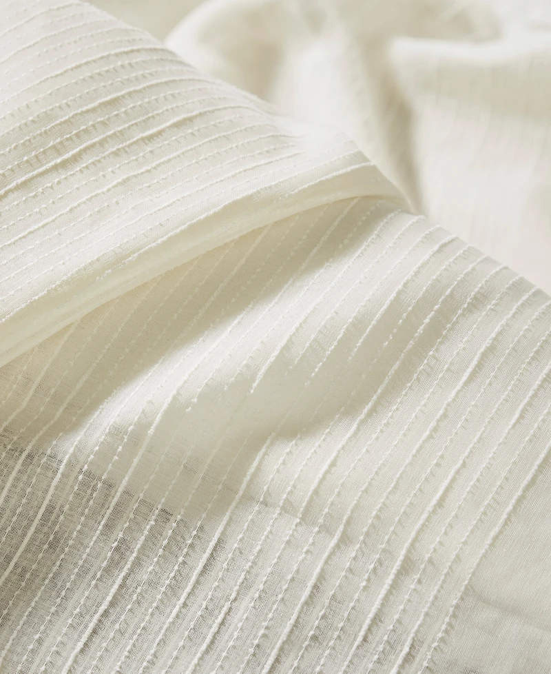 Madison Park Anna Sheer Shower Curtain
