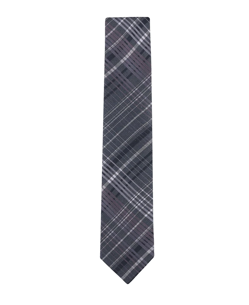 Calvin Klein Men's Kingston Plaid Tie