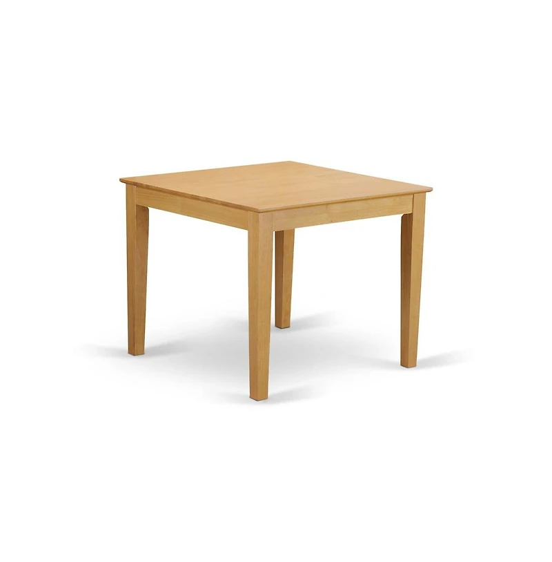 East West Furniture 3 Pc Kitchen Table set - Dining Table for small spaces and 2 Dining Chairs