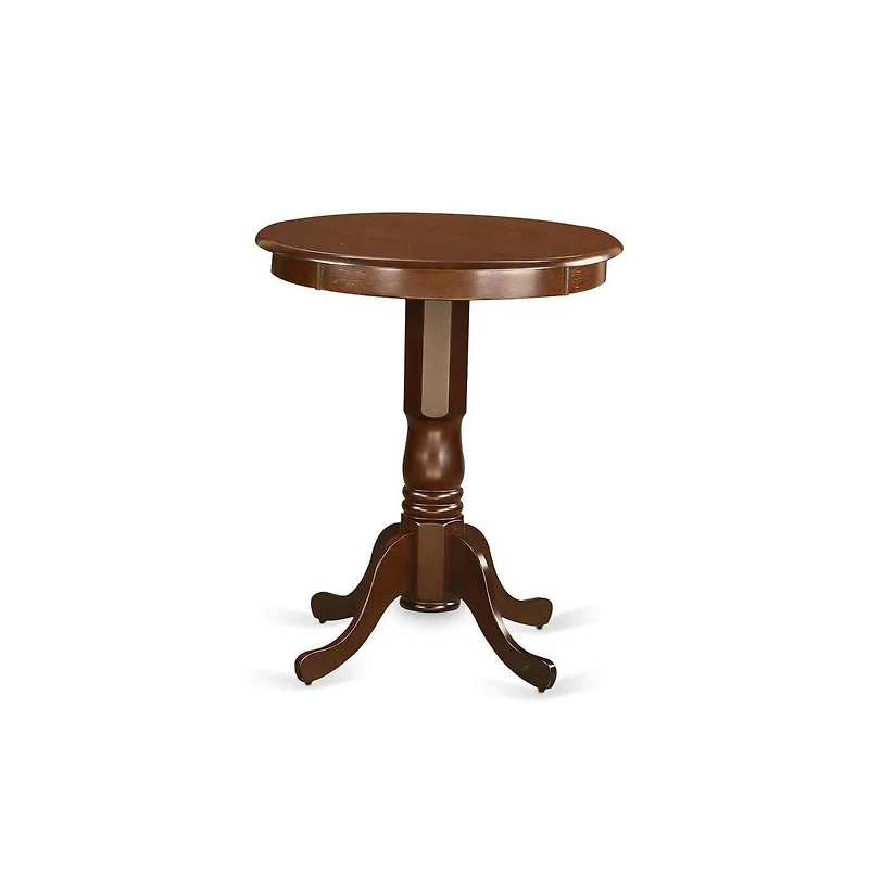 East West Furniture 5 Pc counter height pub set - high Table and 4 Kitchen Dining Chairs