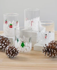 Godinger Present Double Old-Fashioned Glasses, Set of 2