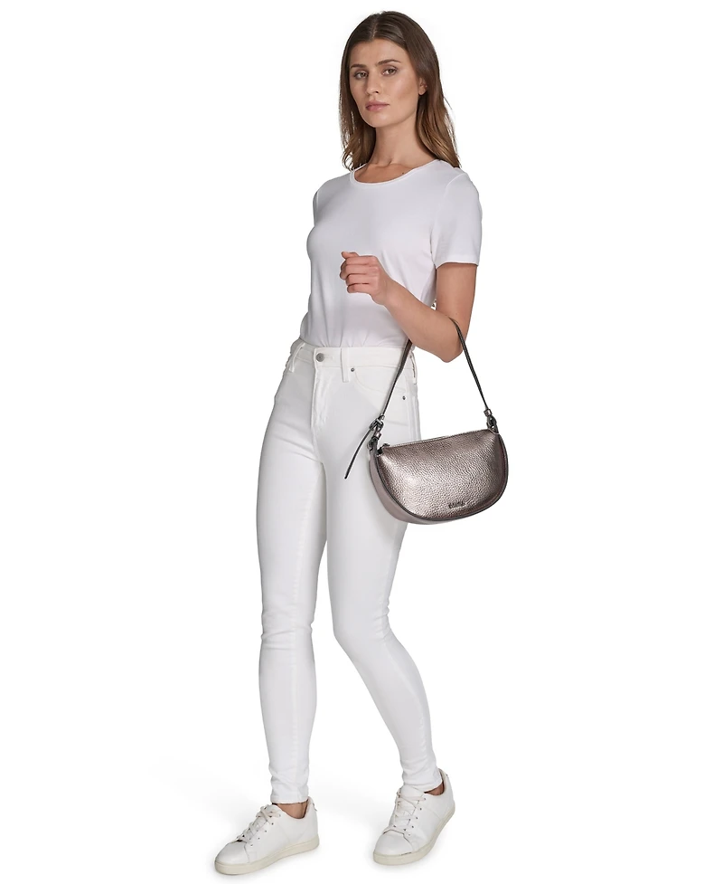 Calvin Klein Women's Gemma Metallic Shoulder Bag