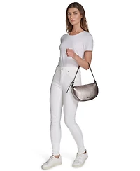 Calvin Klein Women's Gemma Metallic Shoulder Bag