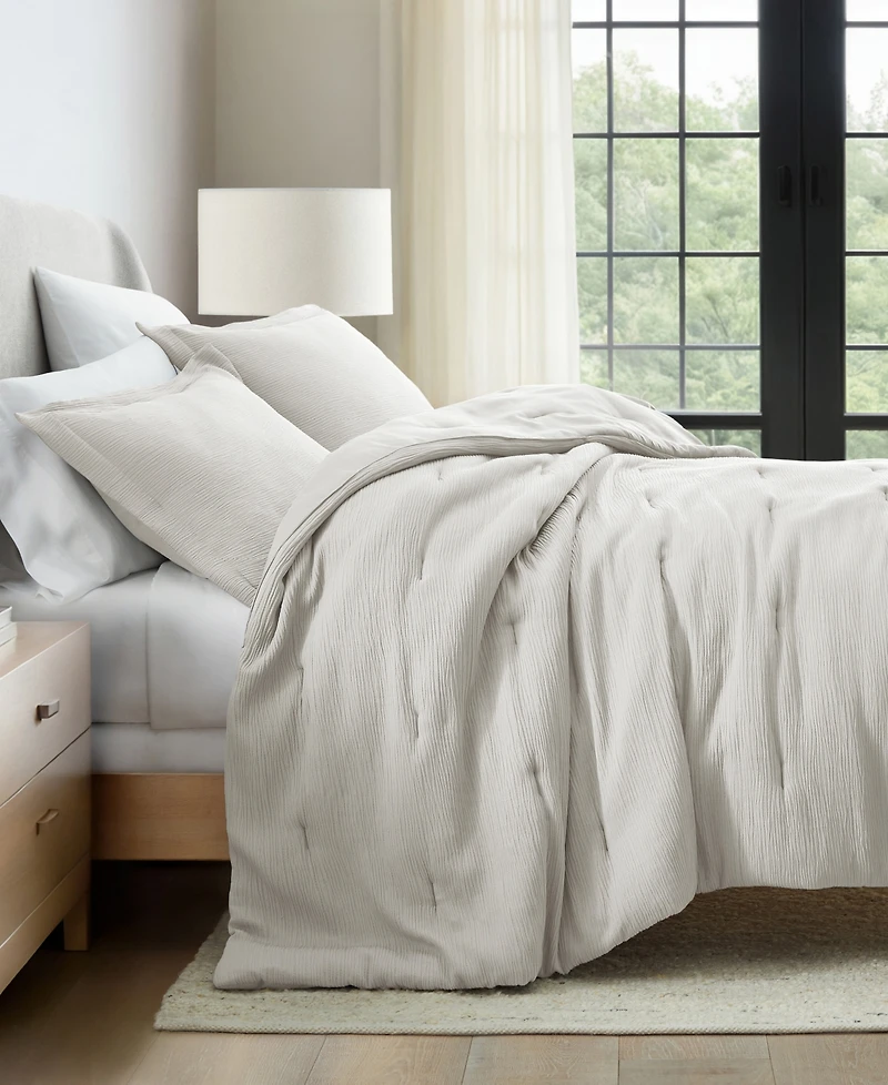 Ienjoy Home Cloud Weave Gauze 3-Pc. Comforter Set, Twin/Twin Xl