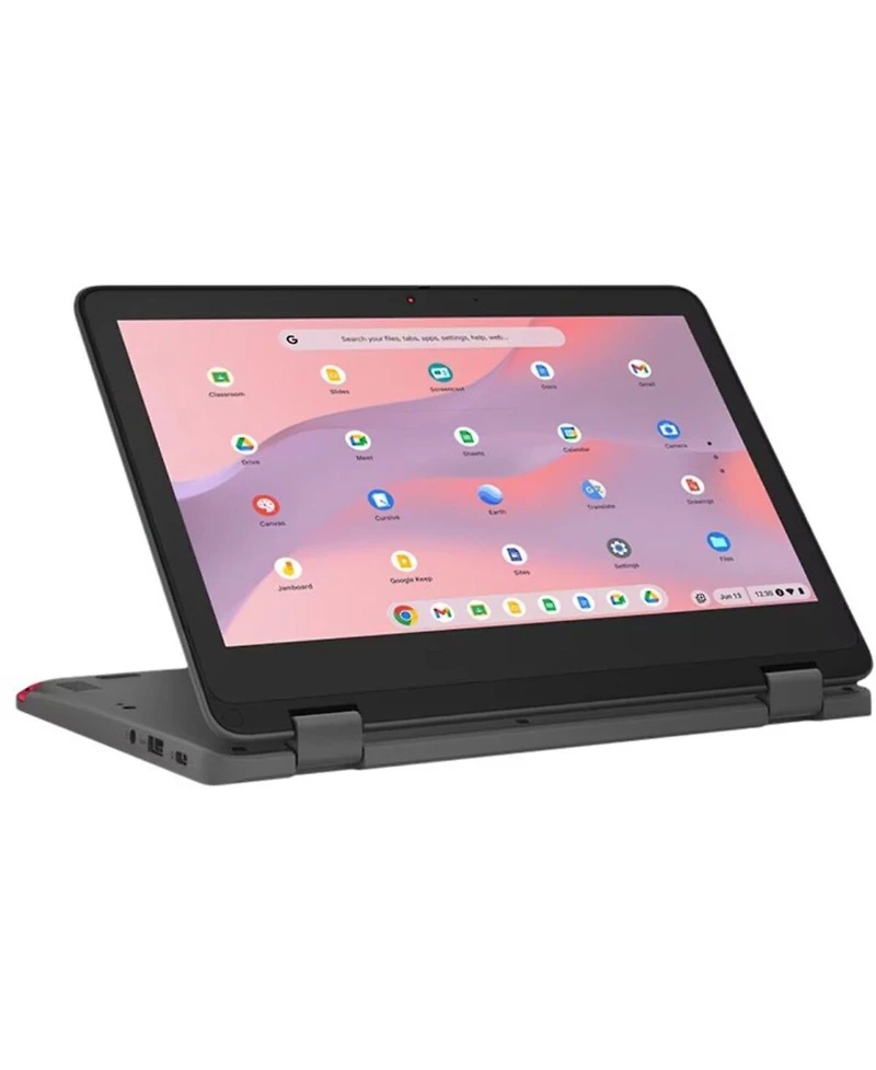 Lenovo 300e Yoga Chromebook Gen 4 11.6" Hd 2-In-1 Touchscreen Laptop, MediaTek Kompanio 520 2.0GHz, 4GB Ram, 32GB eMMC, Chrome Os, Graphite Gray