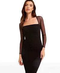 Dress the Population Women's Maxine Long Sleeve Dress