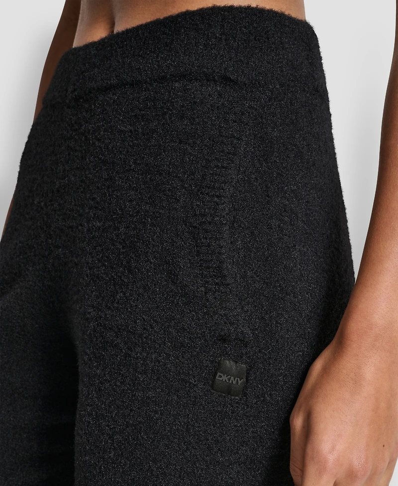 Dkny Women's Feather Yarn Tonal Jogger