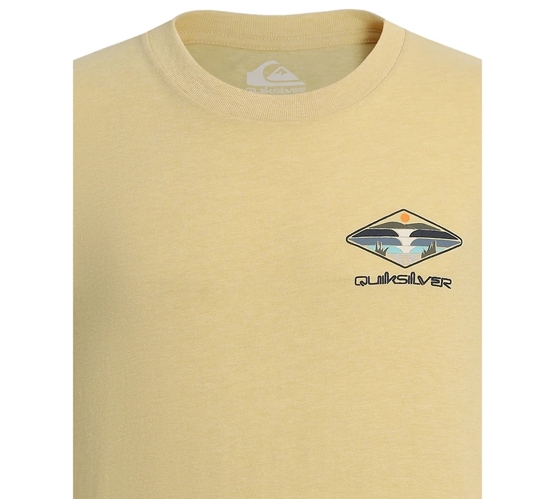 Quiksilver Boys 8-20 Peak Day Crewneck Short Sleeve T-Shirt