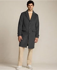 Lands' End Men's Wool Blend Top Coat