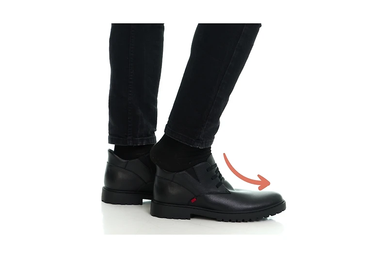 Marc Joseph New York Men's Clark Road Hands-Free Slip On Technology Leather Laceup Chukka Boots