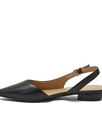 Lands' End Women's Leather Slingback Low Heels