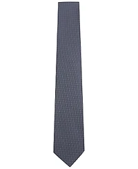 Tom Baine Men's Classic Pin Grid Pattern Tie