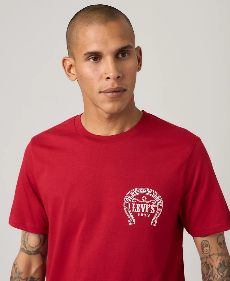 Levi's Men's Classic Short Sleeve Graphic Crewneck T-Shirt