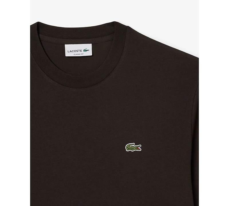 Lacoste Men's Classic Fit Short Sleeve Crewneck Logo T-Shirt