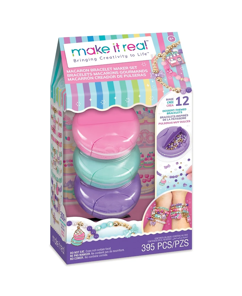 Make It Real Macaron Bracelet Maker Set