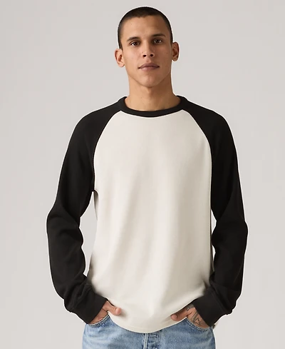 Levi's Men's Thermal Long Raglan Sleeve T-Shirt