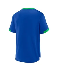 Fanatics Men's Blue Seattle Sounders Fc Stoppage Time Striker T-Shirt