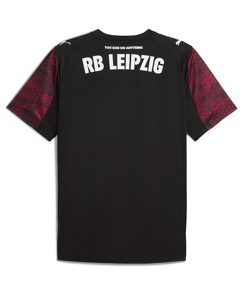 Puma Men's Black Rb Leipzig 2025/26 Away Replica Jersey