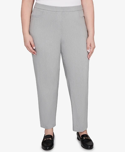 Alfred Dunner Plus Stockbridge Modern Millennium Short Length Pant