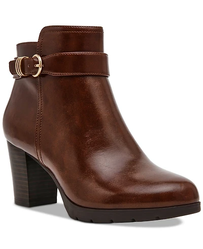 Anne Klein Women's Rumor Round Toe Booties