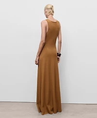 Mango Women's Knit Long Dress