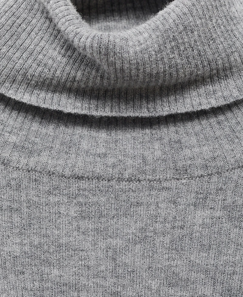 Mango Women's Turtleneck Wool Sweater