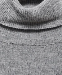 Mango Women's Turtleneck Wool Sweater