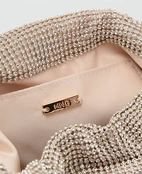 Mango Women's Rhinestone Shoulder Bag