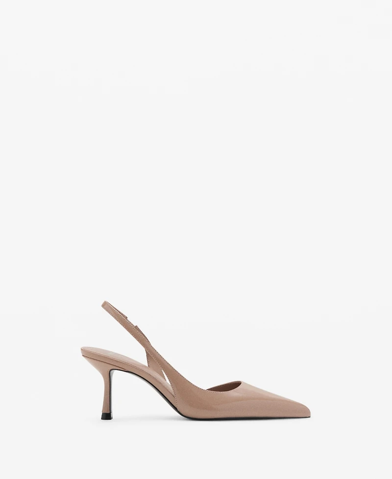 Mango Women's Patent Heeled Shoes