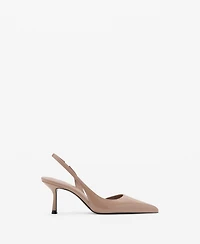 Mango Women's Patent Heeled Shoes