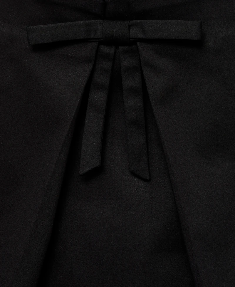 Mango Women's Bow Detail Mini Skort