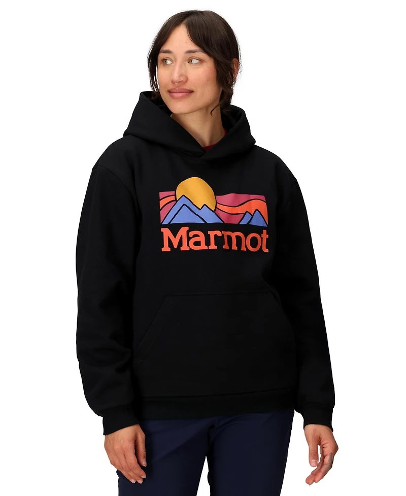 Marmot Women's Coastal Screen Printed Graphic Hoodie