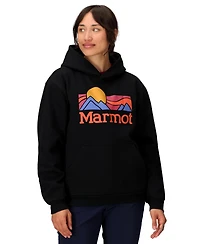Marmot Women's Coastal Screen Printed Graphic Hoodie