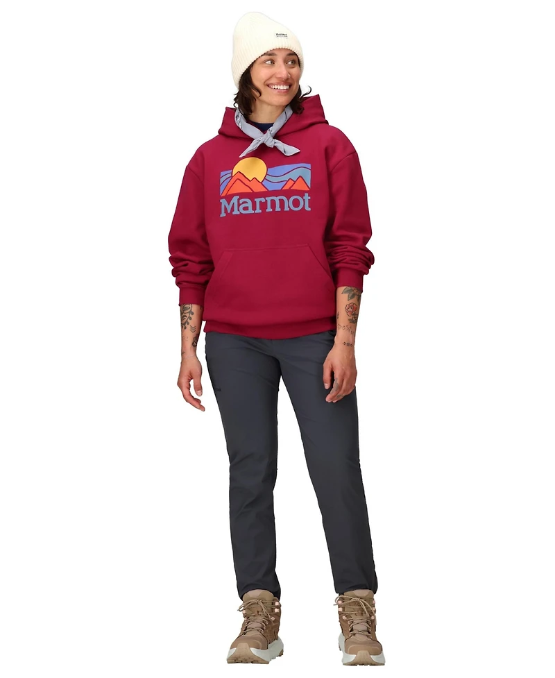 Marmot Women's Coastal Screen Printed Graphic Hoodie