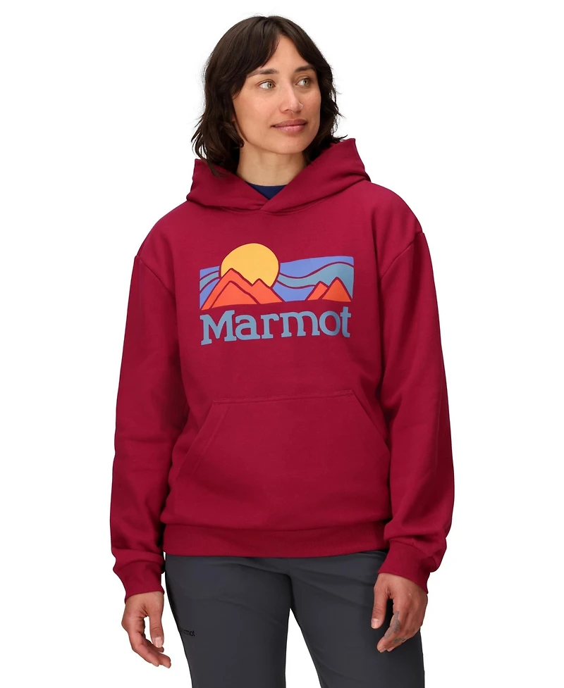 Marmot Women's Coastal Screen Printed Graphic Hoodie
