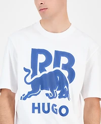 Hugo Boss x Racing Bulls Men's Dayla Short-Sleeve Logo Graphic T-Shirt
