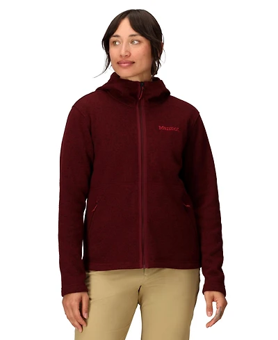 Marmot Women's Drop Line Full-Zip Sweater Hoodie