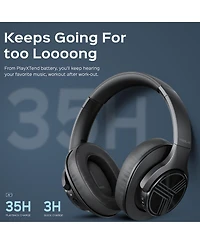 Treblab Z2 Wireless Noise-Cancelling Over-Ear Headphones