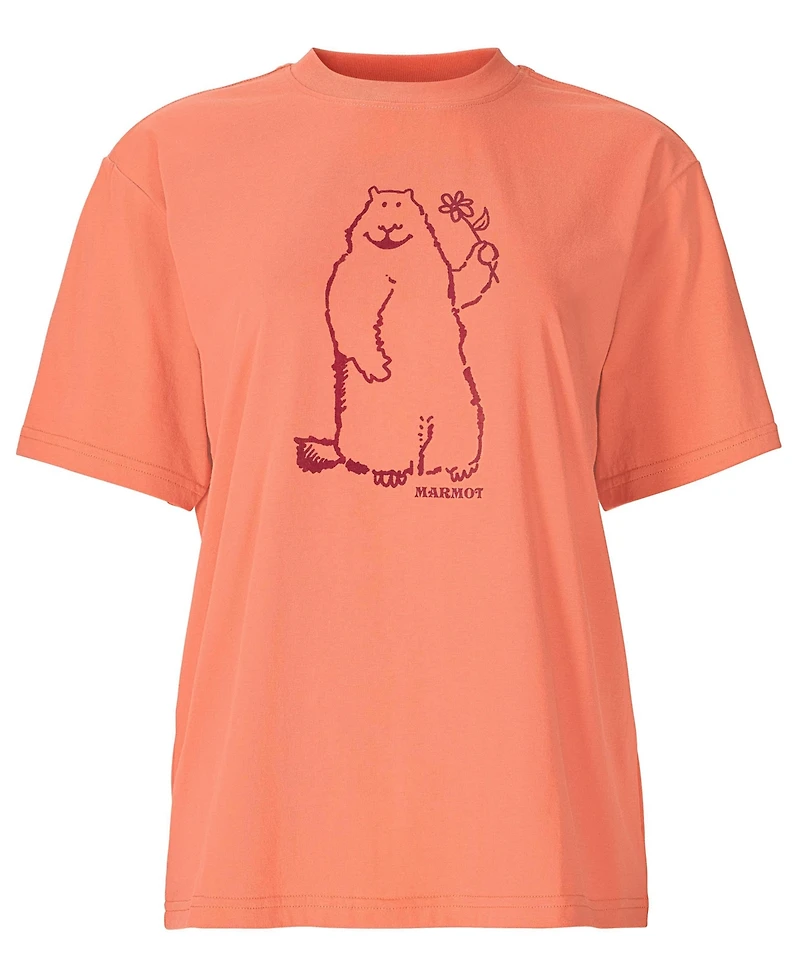 Marmot Women's Flower Marty Crewneck Short Sleeve T-Shirt