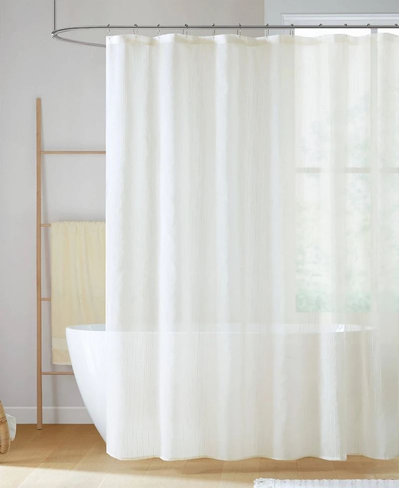 Madison Park Anna Sheer Shower Curtain