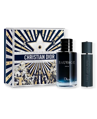 Dior 2-Pc Limited Edition Sauvage Parfum and Travel Spray Gift Set