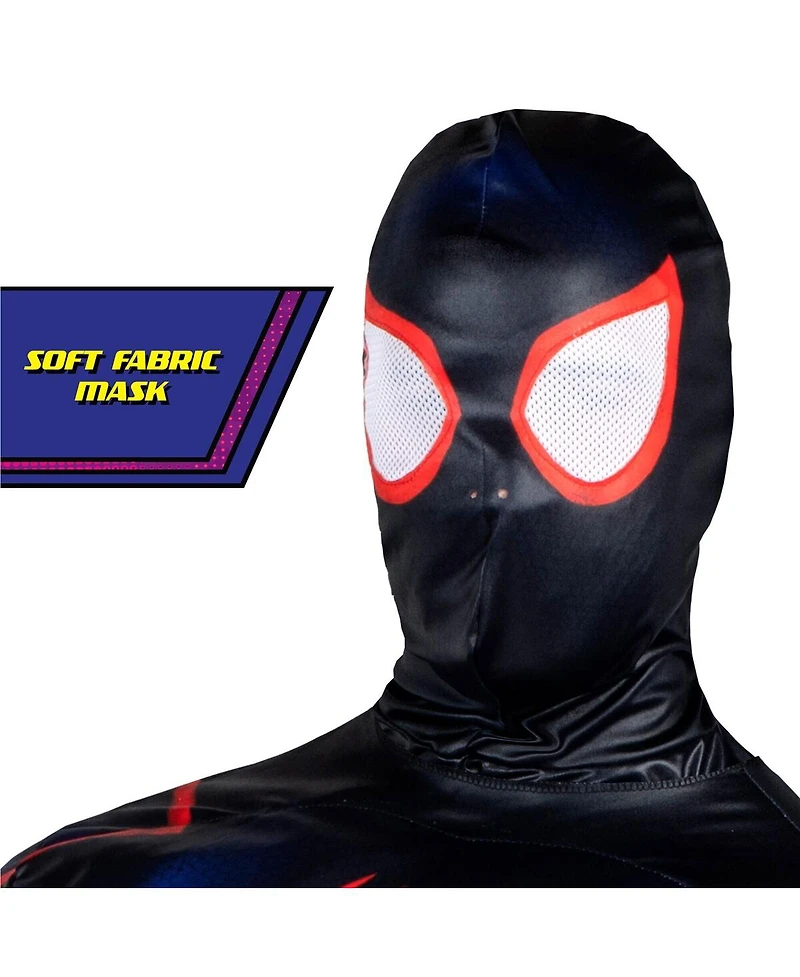 Jazwares Men's Spider-Man Miles Morales Costume with Mask