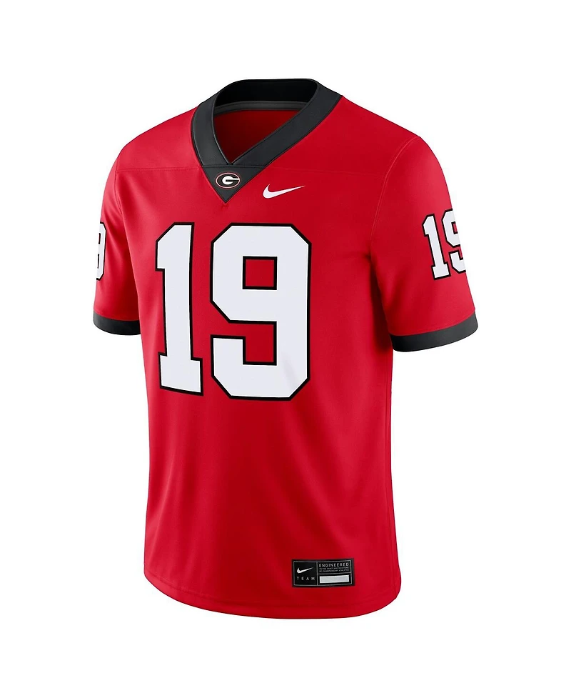 Nike Men's Brock Bowers Red Georgia Bulldogs Player Game Jersey