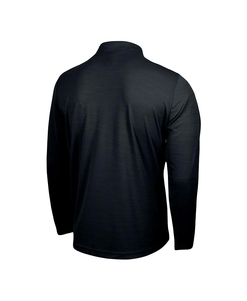 Nike Men's Black Virginia Cavaliers Dark Mode Intensity Quarter-Zip Performance Jacket