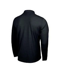 Nike Men's Black Virginia Cavaliers Dark Mode Intensity Quarter-Zip Performance Jacket